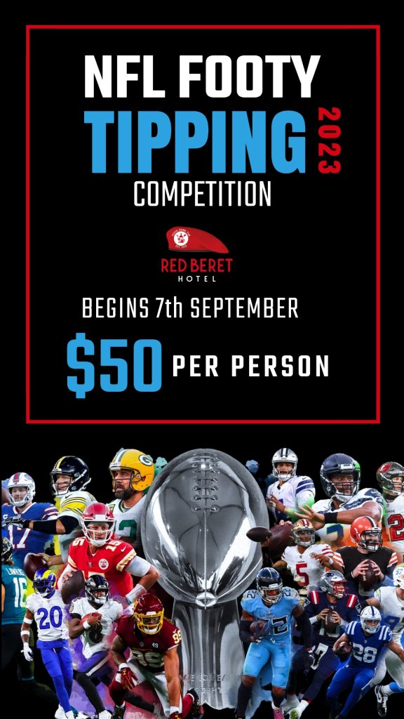 Portrait TV screen Footy Tipping