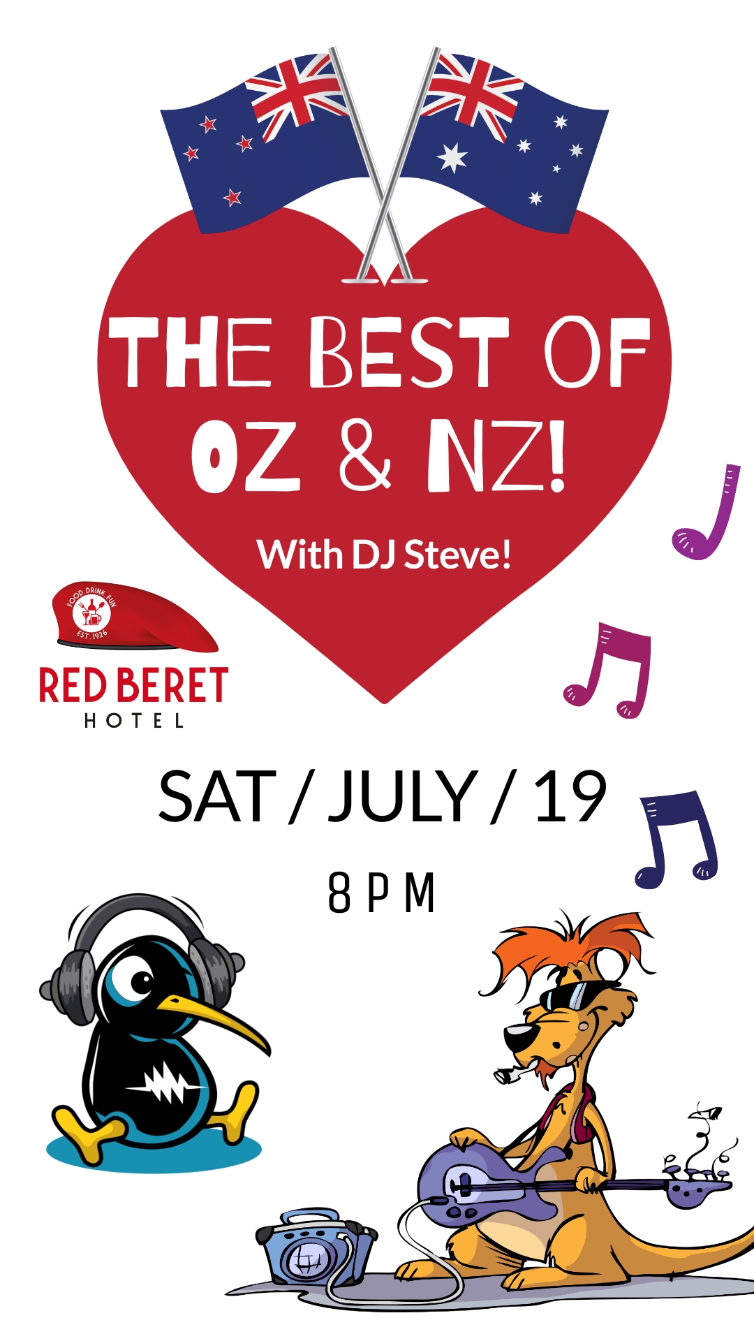 OZ & NZ Portrait